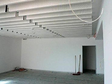 Baffel-Decke